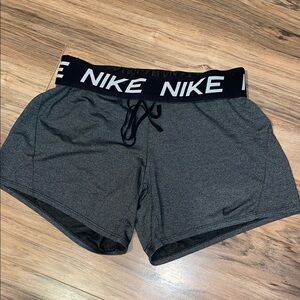 Nike Women's Charcoal Athletic Shorts